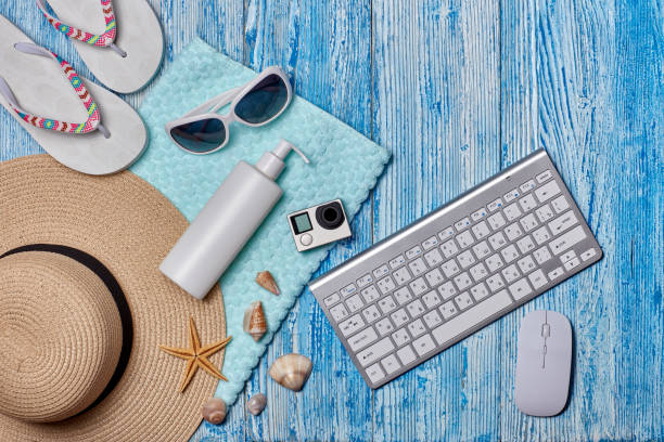 istock Beach accessories, Sea vacation 1160037729