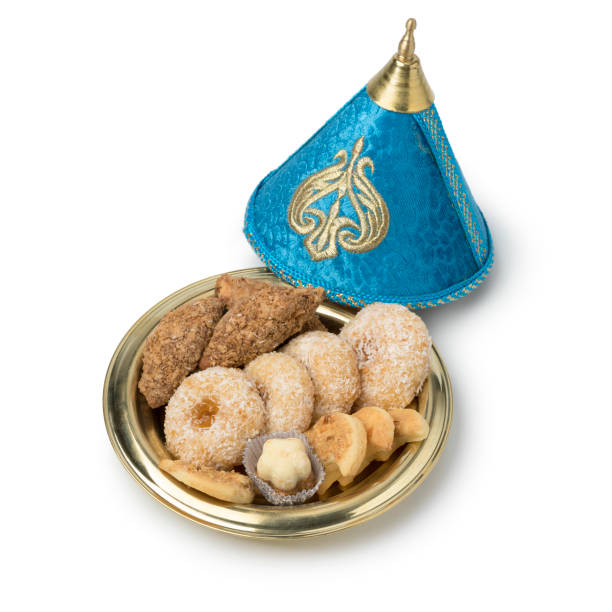 istock Traditional Moroccan cookies in a festive tajine 1160038721