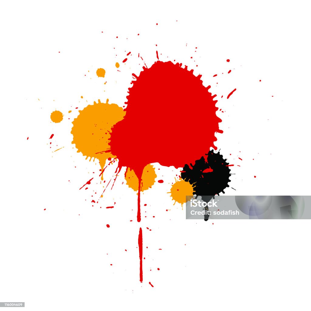 Action painting - Grafika wektorowa royalty-free (Action painting)