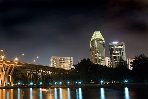 istock Singapore cityscape at night 116004715