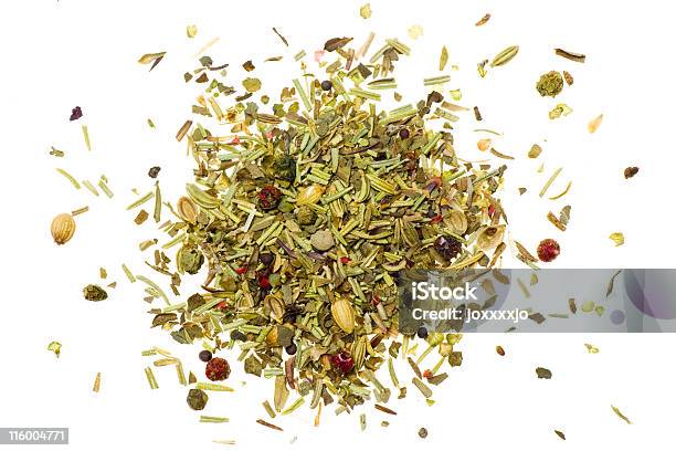 Pile Of Mixed Herbs Stock Photo - Download Image Now - Basil, Chopped Food, Cilantro