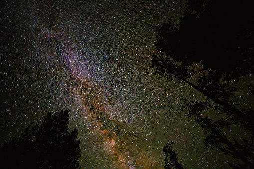 Milky Way as viewed in the mountains of Idaho