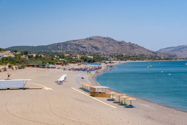 istock Kiotari beach in Rhodes, Greece 1160050359