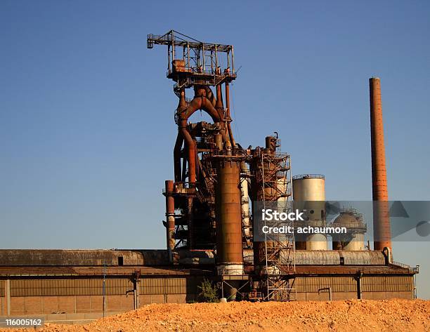 Industrial Culture Of Luxemburg Stock Photo - Download Image Now - Esch-sur-Sure, Industry, Clear Sky