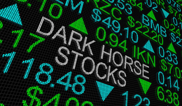istock Dark Horse Stocks Underdogs Unexpected Winners 3d Illustration 1160056073