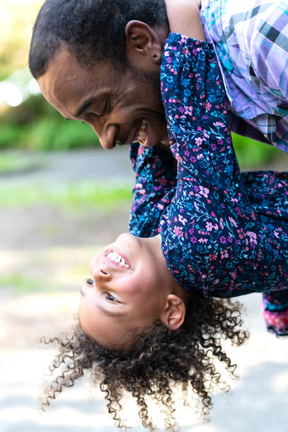 istock Father and daughter having fun together 1160056196