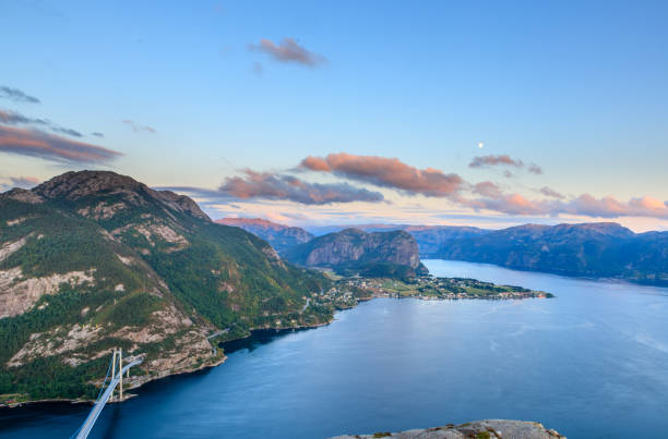 istock Colorful light at the ocean in Norway 1160061965