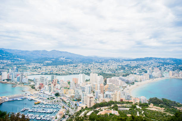 istock View to Calpe town. 1160078127