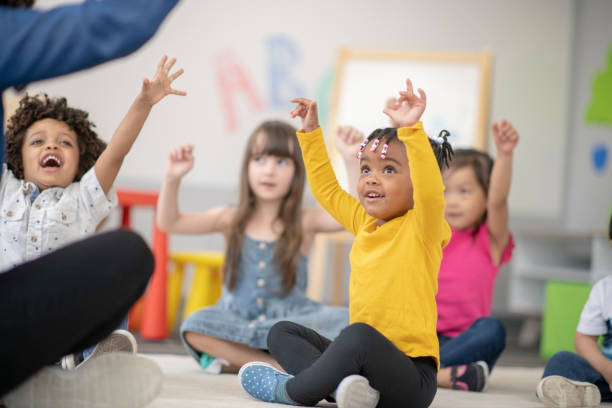 istock Singing songs in pre-school 1160082331