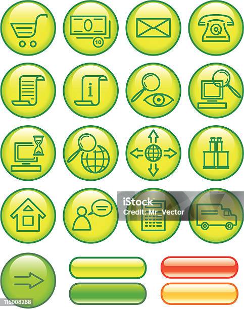 E코머스 아이콘 세트 검색에 대한 스톡 벡터 아트 및 기타 이미지 - 검색, 구매, 금융