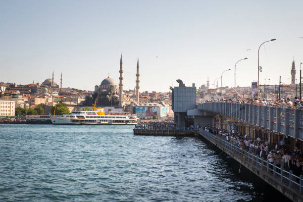 istock Passenger Ferry ( Vapur ), Eminonu and Mosque 1160087720