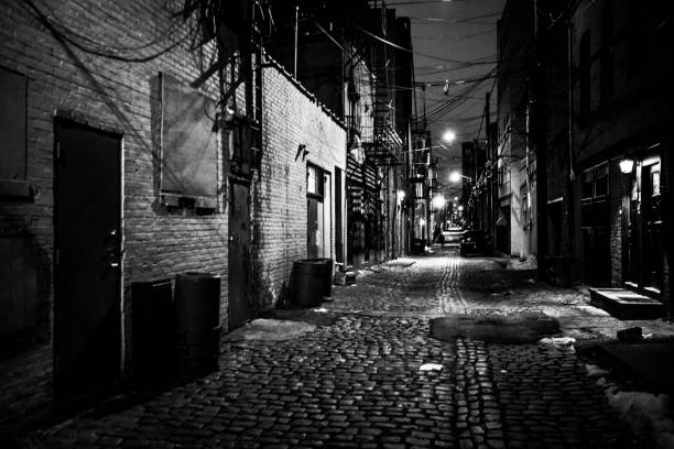 istock Dark alley - Hoboken, NJ 1160097882