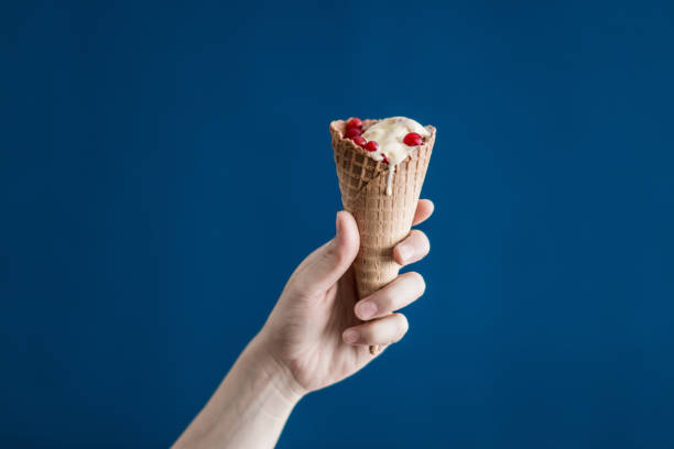 Ice cream stock photo