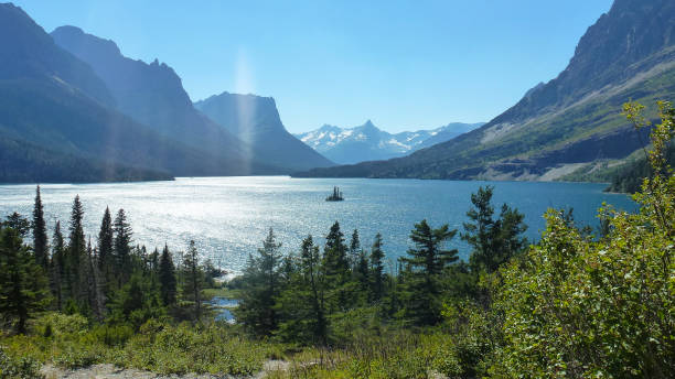 istock Saint Mary Lake in Glacier National Park 1160104888