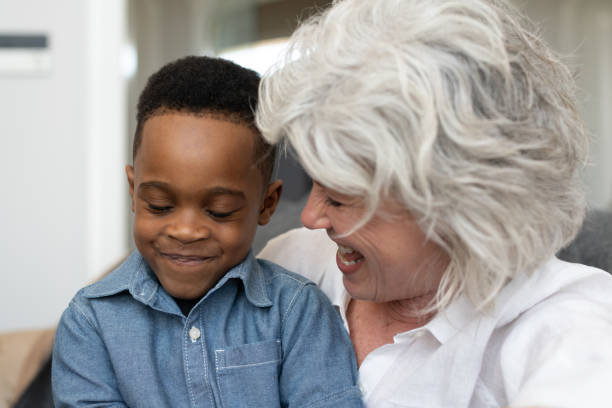 istock Senior Grandmother Spending Time With Grandson 1160108814