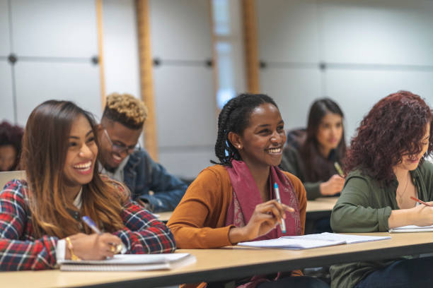 istock A multi-ethnic group of students listen in lecture 1160108853