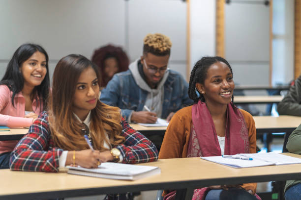 istock A multi-ethnic group of students listen in lecture 1160108859