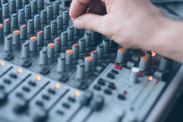 istock sound recording audio production studio man 1160109229