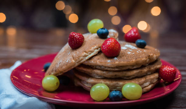 istock An easy pancake with fruits 1160117231