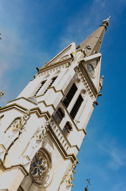 istock catholic church neogothic style. details 1160118200