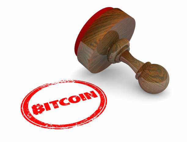 istock Bitcoin Cryptocurrency Digital Blockchain Money Stamp Accepted Here 3d Illustration 1160122081