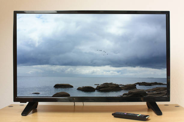 istock Flat screen  Television High definition  Reportage on Bretagne 1160125081