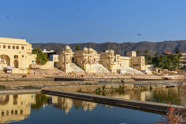 istock Chandra Ghat at Pushkar lake in Rajasthan. India 1160125091