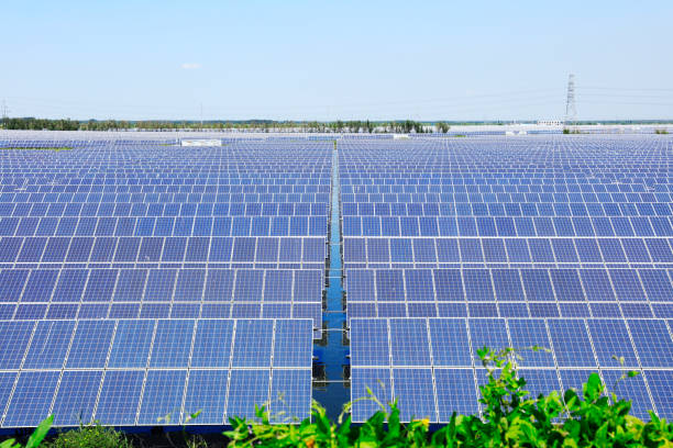 istock Solar photovoltaic power generation system, 1160125159