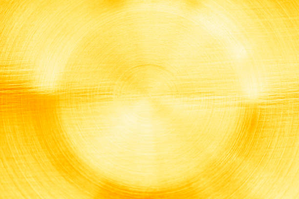 istock Gold aluminium texture or background closeup and gradients shadow 1160129487