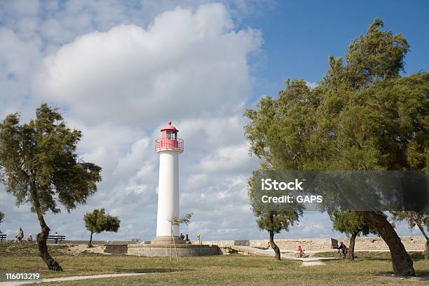 Faro De Saintmartinderé Foto de stock y más banco de imágenes de Isla de Ré - Isla de Ré, Aire libre, Andar en bicicleta