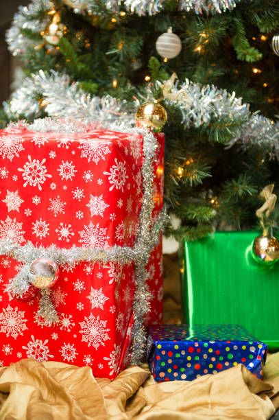 istock Gifts and decoration during Christmas 1160132593