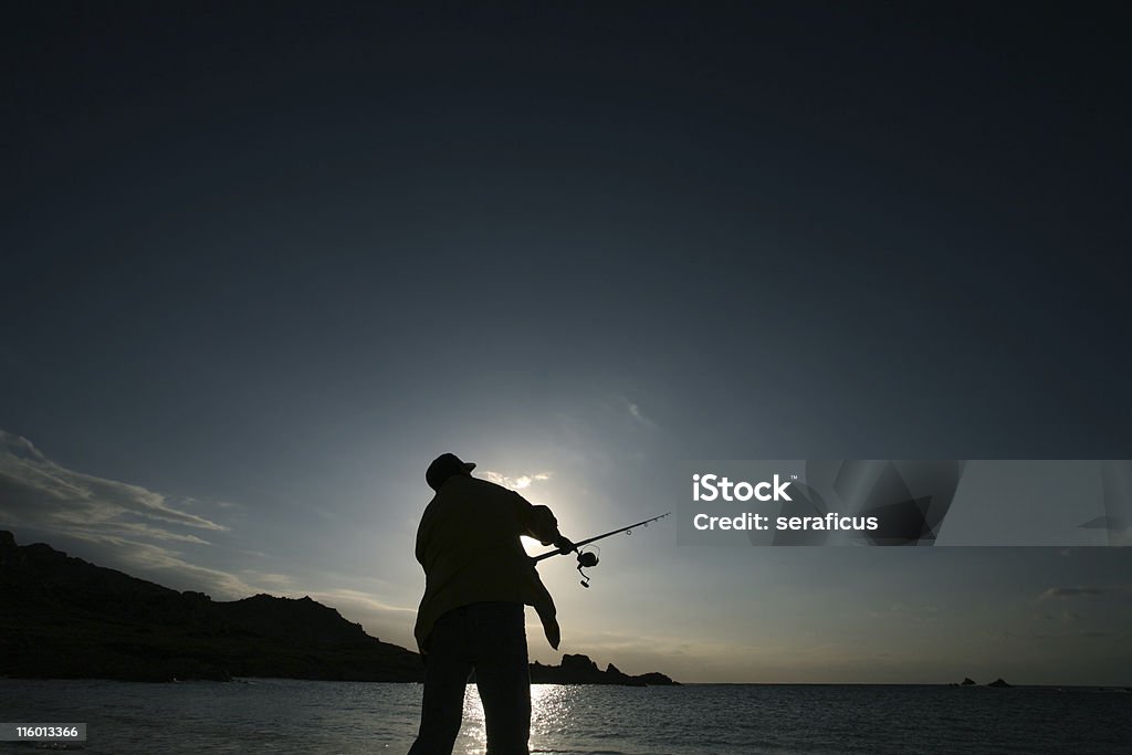 De pesca - Foto de stock de Litoral libre de derechos