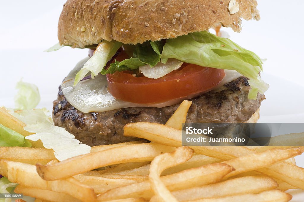 Cheeseburger Gourmet - Foto stock royalty-free di Formaggio
