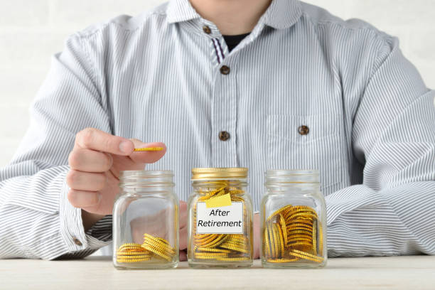 istock Man thinking about money after retirement 1160136452