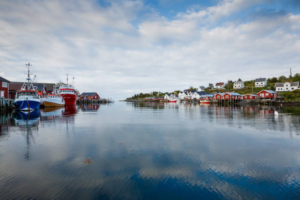 istock Sorvagen village in Norway 1160138069