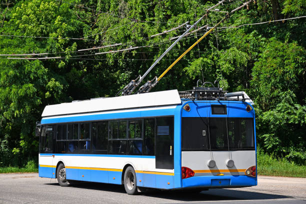 istock Trolley car at the terminal 1160144044