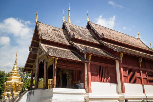 istock Wat Phra Singh Temple in Chang Mai, Thailand 1160150119