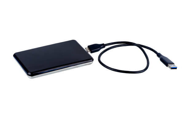 istock External 2.5'' hard drive HDD with USB Cable port isolated 1160152536