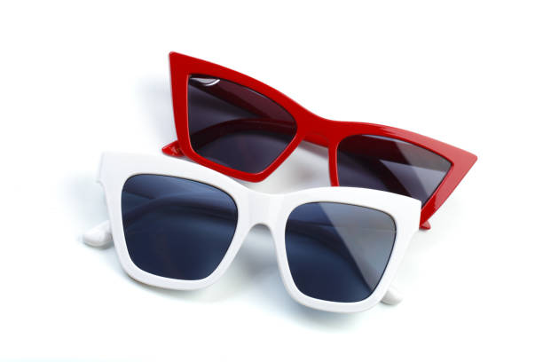 istock pair of modern sunglasses isolated on white background - Image 1160153376