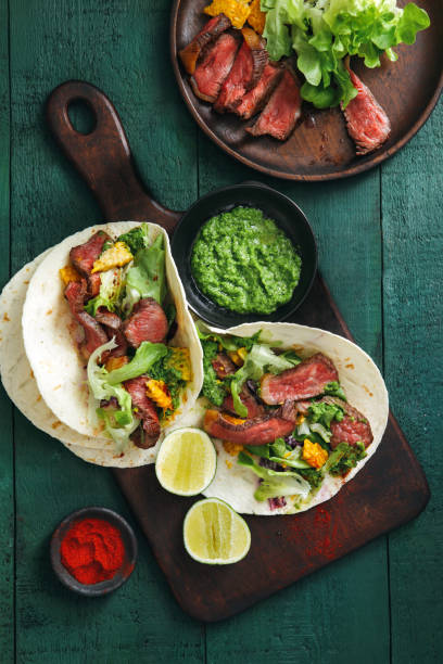 istock Chili lime steak tacos 1160157674