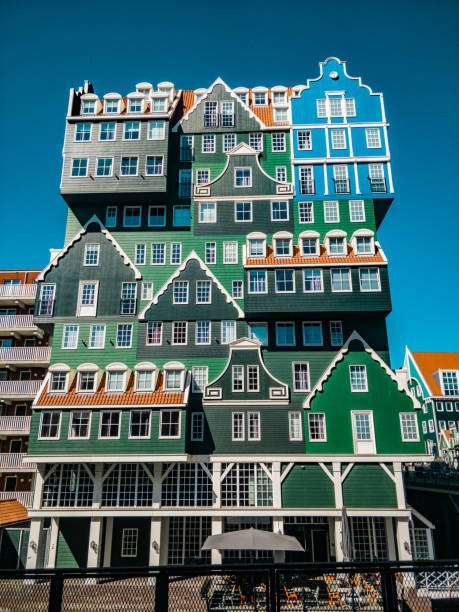 Architecture in Zaandam Architecture in Zaandam zaanse schans stock pictures, royalty-free photos & images