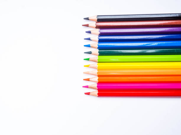 istock Colorful pencils, isolated on white, back to school concept 1160169074