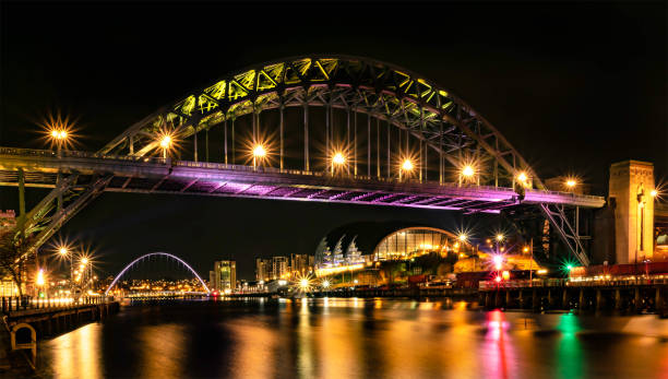 istock High Level Tyne Bridge Newcastle Night time cityscape 1160174143