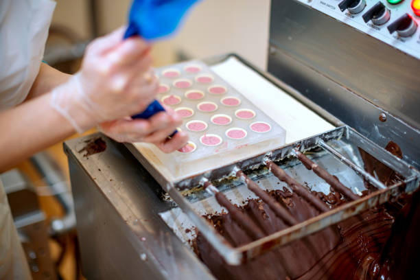 istock Raspberry filling for white chocoalte pralines 1160177330