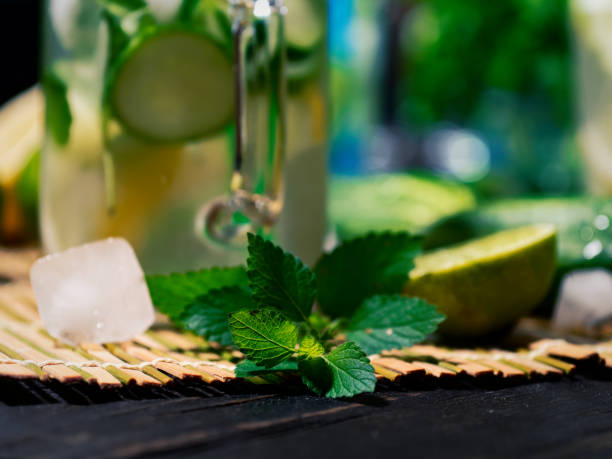 Making cucumber lemonade