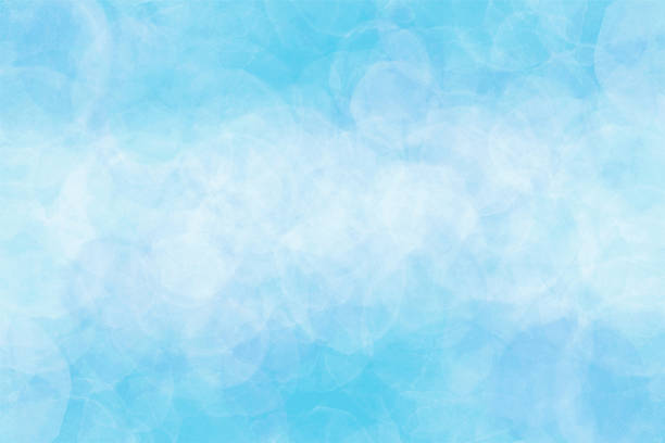 istock Pastel color summer blue sky abstract or natural watercolor paint background 1160182493