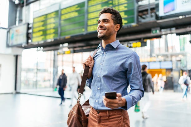 istock Brazilian businessman  traveling 1160183384