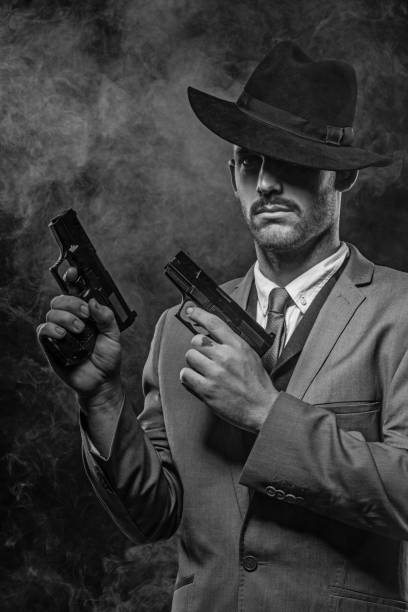 istock Italian Gangster Man 1160184676