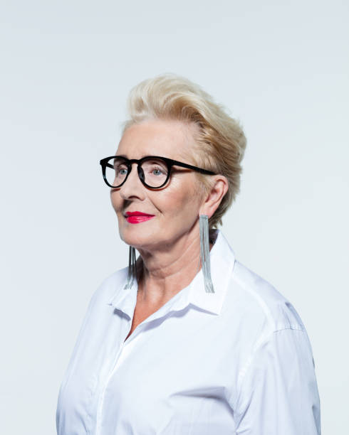 istock Confident senior businesswoman looking away 1160184725