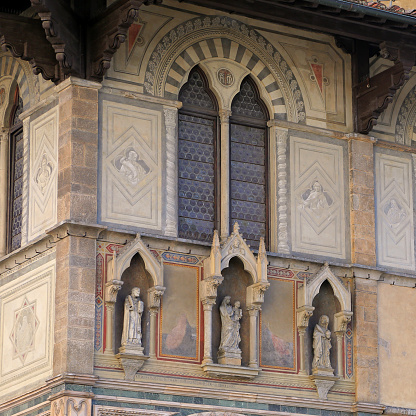 detail of ancient palace of Florence